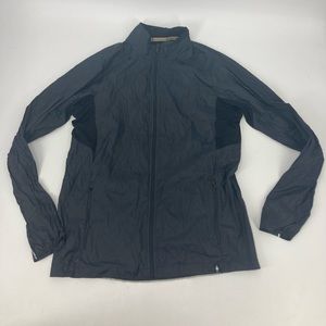 SMARTWOOL Merino Wool Ultra Light windbreaker workout Jacket men’s Sz M black